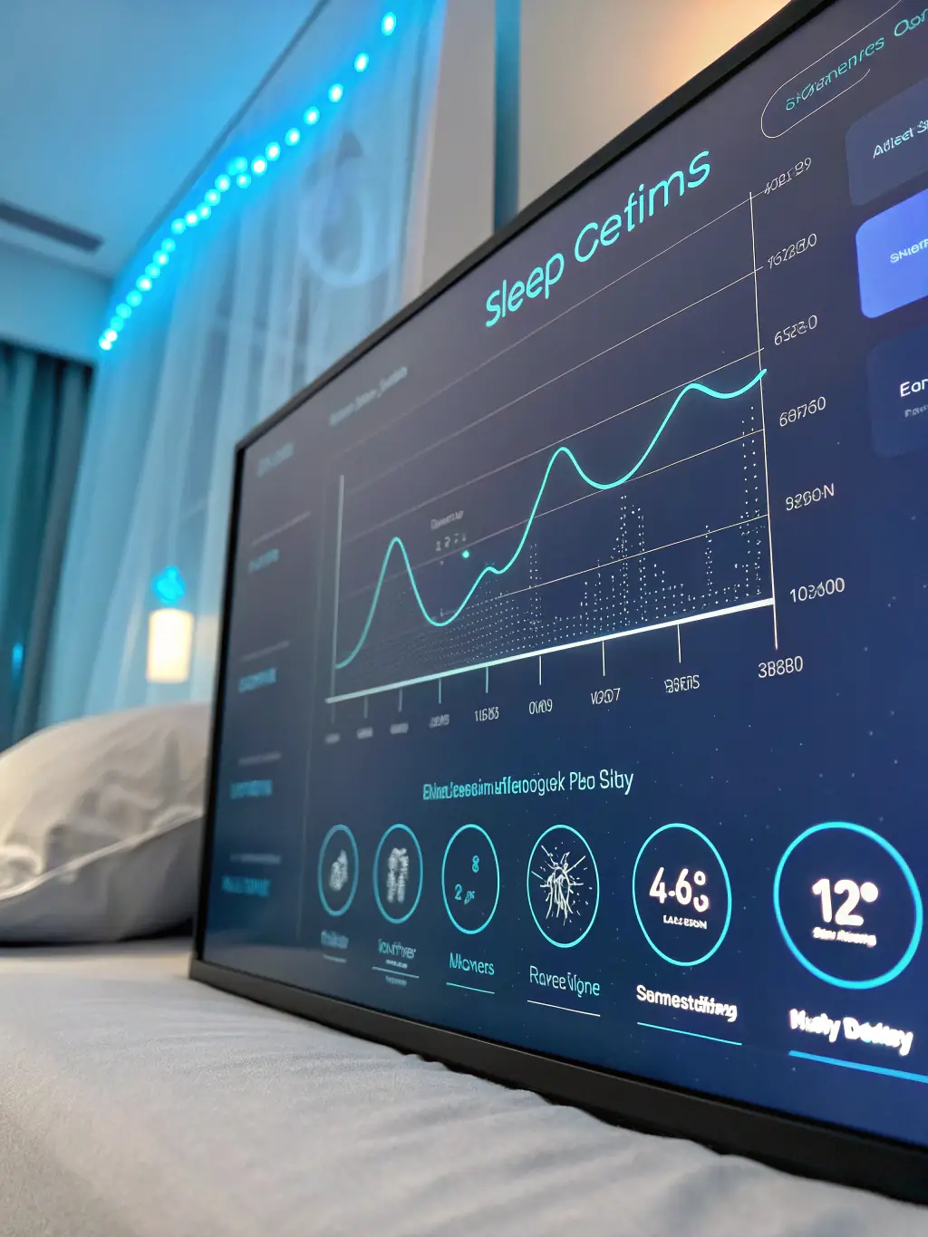 An image representing a personalized sleep plan, showing tailored recommendations and adjustments for individual needs.